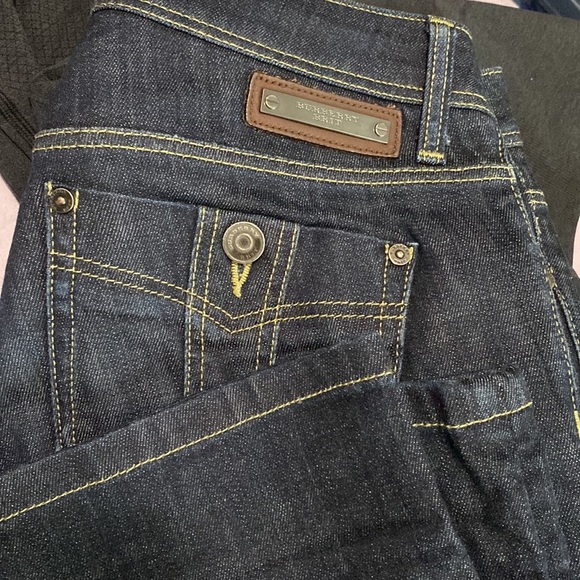 Burberry Low Rise Capri Blue Denim Jean Size 27 - Picture 16 of 16
